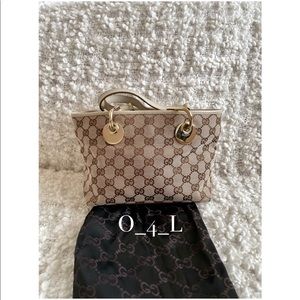 Gucci Monogram Tote Bag